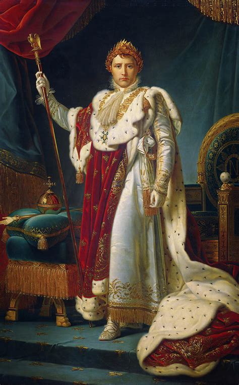 Portrait of Napoleon Bonaparte Painting by Francois Gerard - Pixels