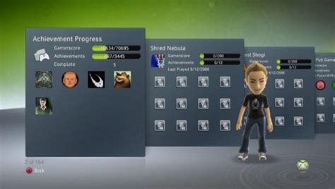 Xbox 360 Achievement Tracker Total - Xbox 360 Fall 2009 Dashboard Update Preview | Image Gallery ...