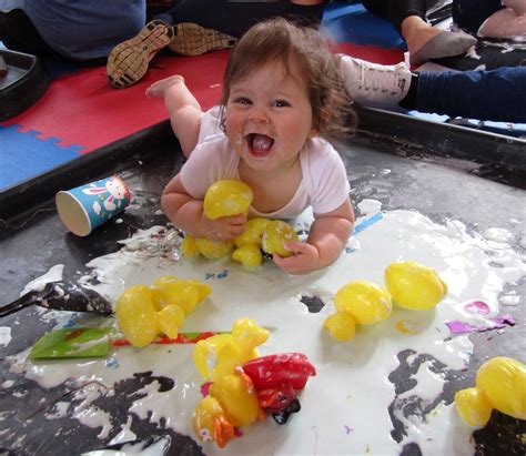 Messy Play Activities With Cornflour - Mess Around