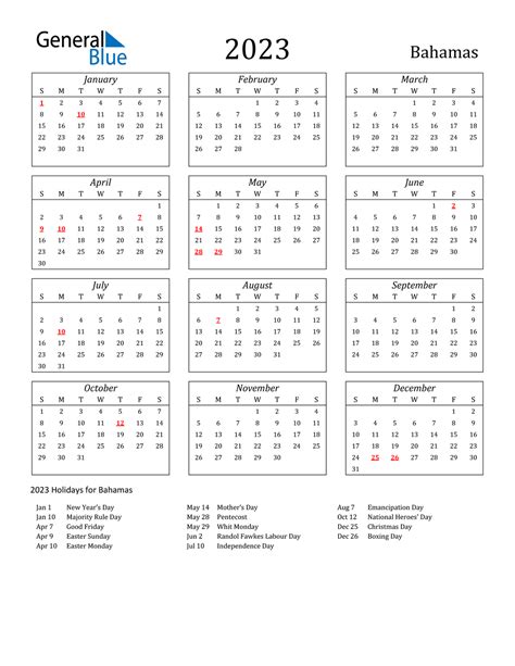 Free 2023 Calendar With Holidays Printable - Time and Date Calendar ...