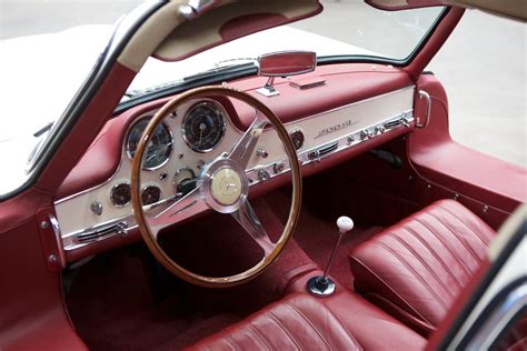 1957 Mercedes-Benz 300SL Gullwing Interior | Bill Jacomet | Flickr