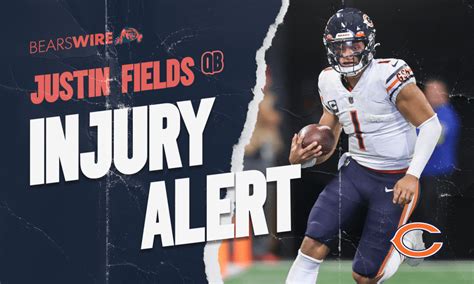 Bears QB Justin Fields suffers left shoulder injury vs. Falcons