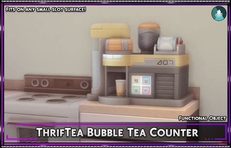 ThriftTea Bubble Tea Counter – SrslySims