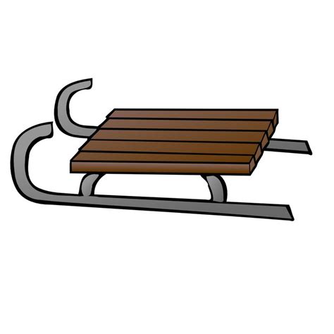 Dog Sled Clip Art - ClipArt Best