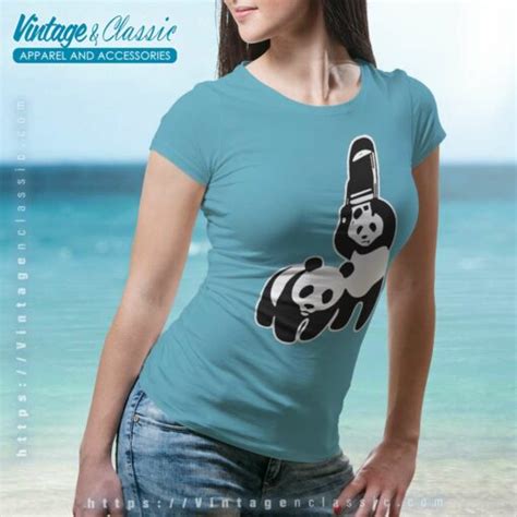 Wwf Panda Chair Shirt - Vintagenclassic Tee