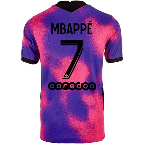 2020/21 Kids Jordan Kylian Mbappe PSG 4th Jersey - SoccerPro