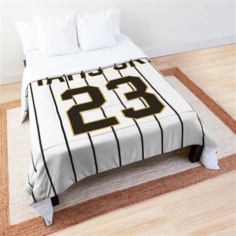 "Fernando Tatis Jr. Jersey Artwork" Comforter by Kciar15 | Redbubble