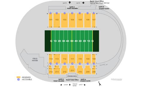 Towson University, Unitas Stadium - Towson | Tickets, Schedule, Seating ...