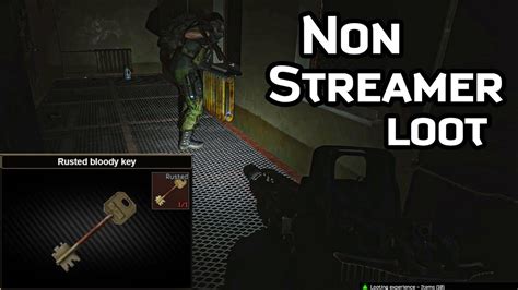 Rusted Key Loot For Non Streamers - Escape From Tarkov - YouTube