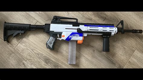 My custom nerf M4a1 - YouTube