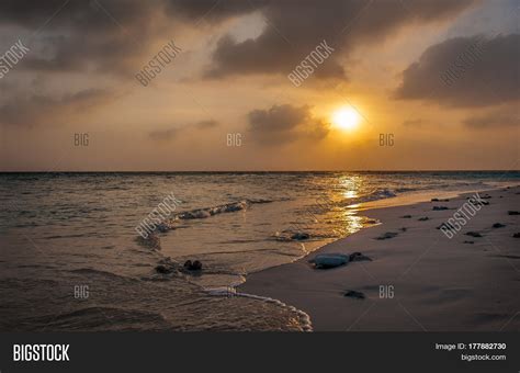 Sunset Maldives. Image & Photo (Free Trial) | Bigstock