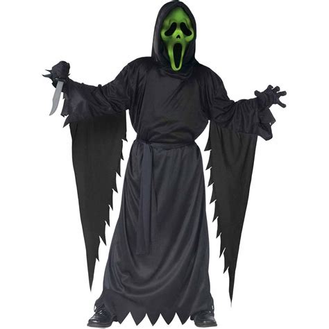 Scream Lite-Up Ghost Face Boys' Child Halloween Costume - Walmart.com