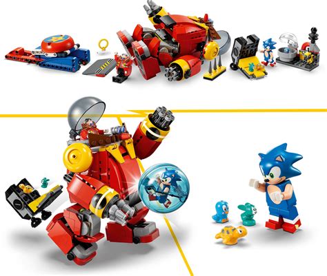 LEGO® Sonic the Hedgehog Sonic vs. Dr. Eggman's Death Egg Robot – The ...