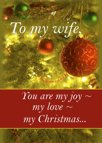 To My Wife, Beautiful Christmas... Free Family eCards, Greeting Cards | 123 Greetings