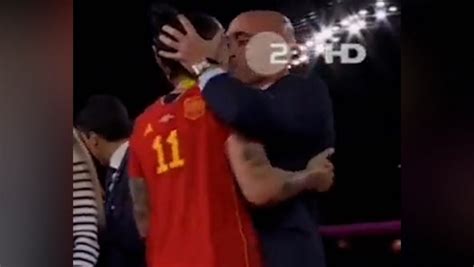 Spanish football president’s kiss was an abuse of…