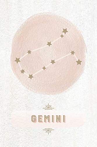 Gemini: Zodiac Journal with Pink Constellation Painting Cover ...