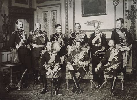 Nine Kings in one photo, 1910