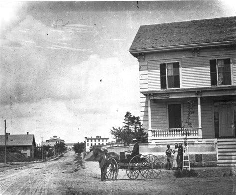 Beverly Public Library, Beverly, Mass. · Rantoul Street looking north ...