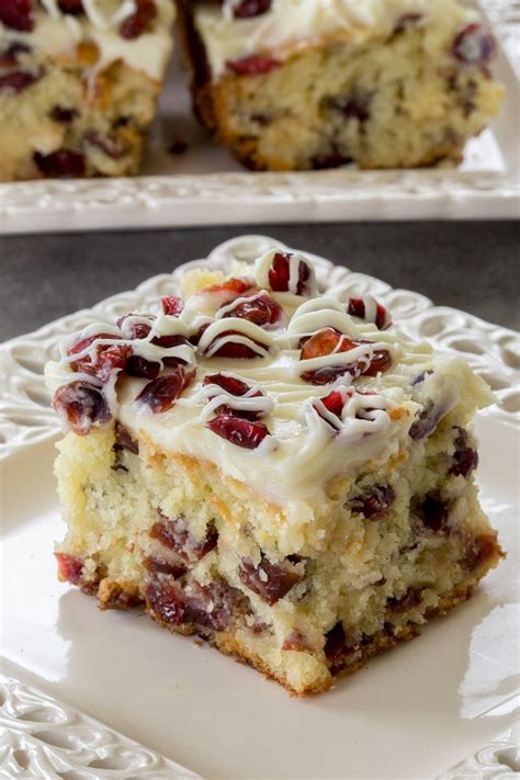 Cranberry Bliss Coffee Cake is a moist coffee cake with dried ...