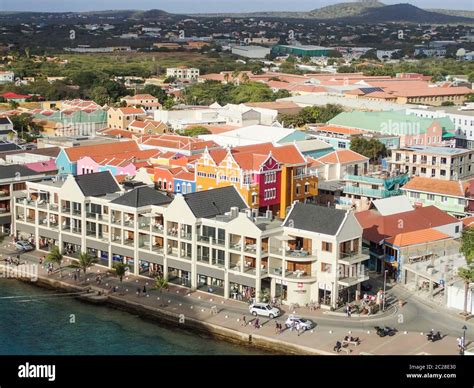 Caribbean Sea , Bonaire - Harbor of Kralendijk on the ABC Islands Stock Photo - Alamy