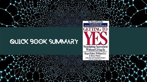 Getting to Yes Summary | Getting to Yes Book Summary | Quick Book ...