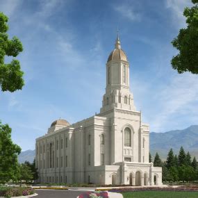 See Renderings for the Provo and Smithfield Temples