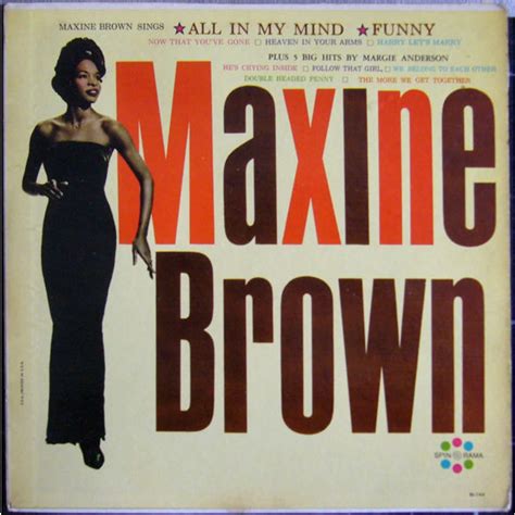 Maxine Brown / Margie Anderson - Maxine Brown Sings / Margie Anderson ...