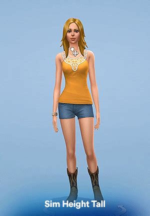 Mod de Altura The Sims 4 - SimsTime