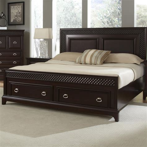 Najarian Sonoma King Storage Bed with 2 Drawers | Del Sol Furniture ...