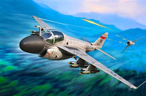 Trumpeter 1/72 Scale A-6A Intruder Model Kit | Hobbies