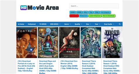 hdmoviearea is a website that offers its users a free download of the latest movies and tv shows ...