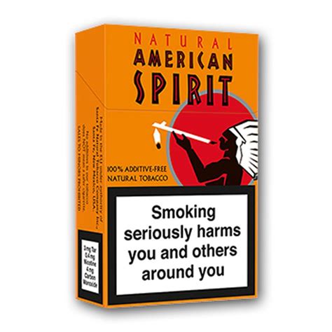 √ American Spirit Cigarette Colors