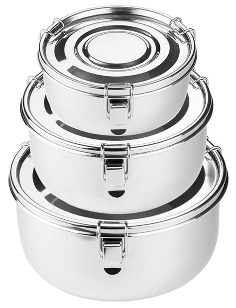 The Best Large Food Storage Metal Containers With Lids - 10 Best Home ...