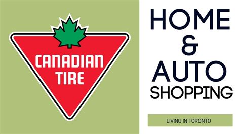 Canadian Tire | Home & Auto Shopping || Living in TORONTO - YouTube