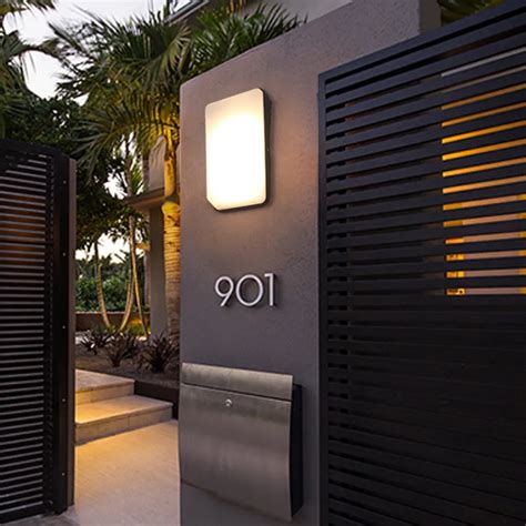 Modern Villa Porch Light LED Wall Light Outdoor Waterproof IP54 Modern Porch Light LED Indoor ...