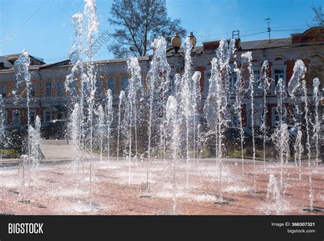 Fountain Town Square. Image & Photo (Free Trial) | Bigstock