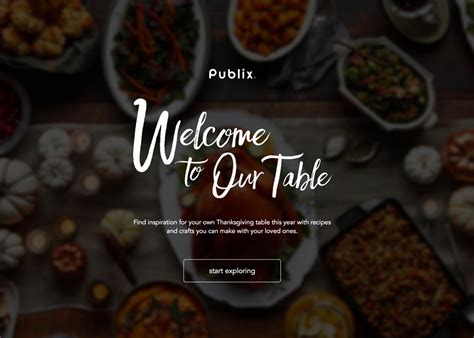 Publix Thanksgiving - Awwwards Nominee