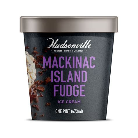 MACKINAC ISLAND FUDGE - Hudsonville Ice Cream