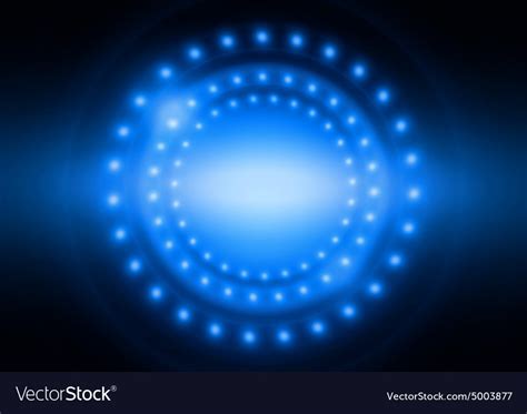 Abstract circle light blue background Royalty Free Vector