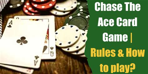 Chase The Ace Card Game | Rules & How to Play? - Bar Games 101