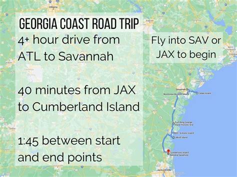 Georgia Coast Road Trip to Savannah w/ 6 Day Itinerary