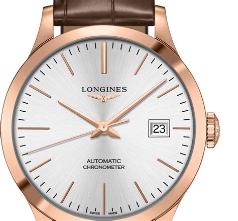 Longines - Record Automatic Chronometer in Rose Gold | Time and Watches | The watch blog