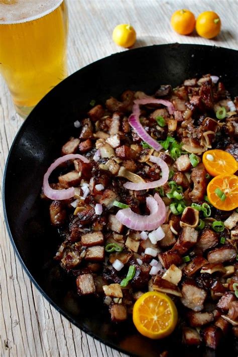 Instant pot sisig Sisig Recipe, Pork Sisig, Calamansi Juice, Steamed ...