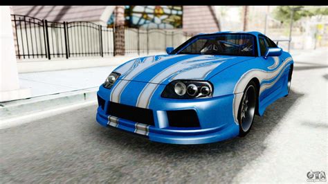 NFS: Carbon Darius Toyota Supra Updated for GTA San Andreas