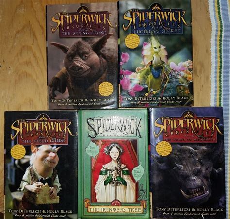 THE SPIDERWICK CHRONICLES Books 1-5 Hardcover Series | Spiderwick ...