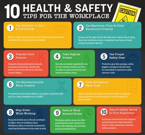 Top 10 Health & Safety Tips for the Workplace - GWG