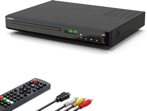 Blu-ray Disc Player, HD 1080P Players with USB Input, HDMI / AV ...