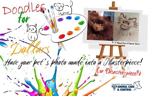 CMPD Animal Care And Control Creates 'Doodle For Dollars' To Help Fund ...