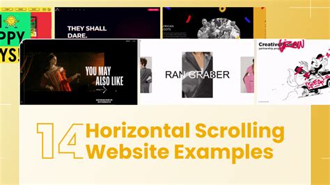 14 Horizontal Scrolling Website Examples from Around the Web