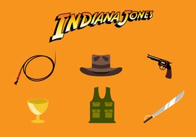 Indiana Jones Raiders Of The Lost Ark Minimalist Illustration Vector ...